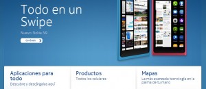 Rediseño página web Nokia Venezuela