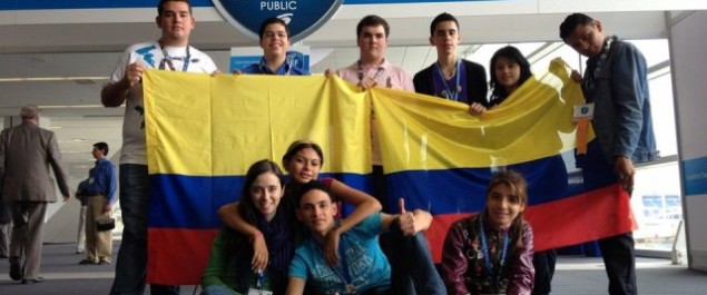 Colombianos en el ISEF