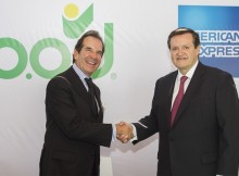 Víctor Vargas Irausquín, Presidente del B.O.D, y José María Zas, Presidente y Director General de American Express para México, Brasil, Latinoamérica y el Caribe