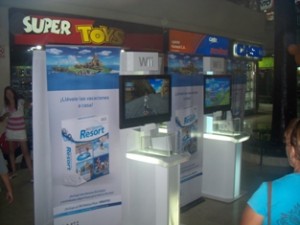 Exhibición de Wii en Super Toys