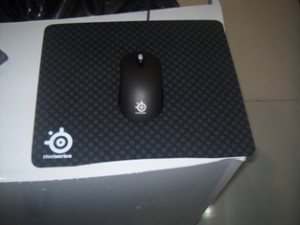 Mouse y Mouse Pad Steel Series para PC