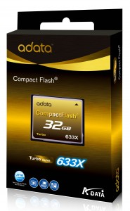La tarjeta CF633X de 16 GB y 32 GB 