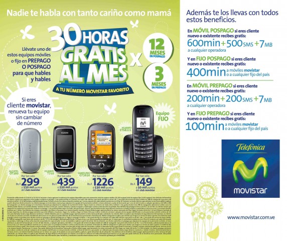 Promo Madres Movistar