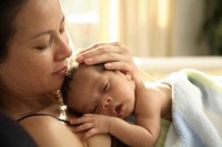 Foto cortesia Novartis madre con su bebé