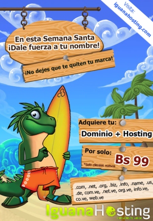 IguanaHosting Semana Santa