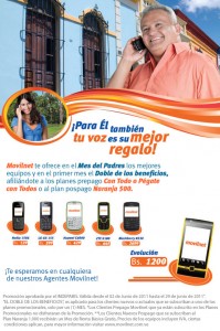 Promoción Día del Padre Movilnet