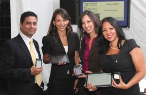 Luis Enrique Moreno, Leticia López, Ivette Cerrada y Dayana Ríos