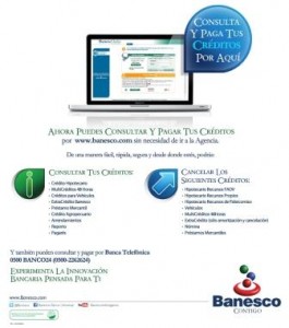 4 Nuevas Funcionalidades de Crédito por BanescOnline