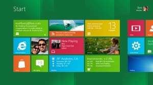 Windows 8 Pantalla de Inicio