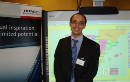 Gerard Usón, responsable del departamento de soluciones interactivas de Charmex Internacional