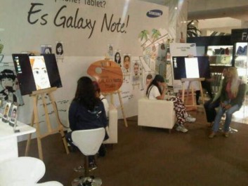 Galaxy Note Studio en el CCCT - Foto de Rafael Sabal @rafaelsabal