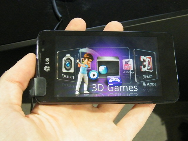 LG Optimus 3D Max 3DGames