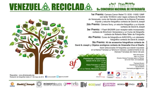 CONCURSO ALIANZA 2012 VENEZUELA RECICLADA