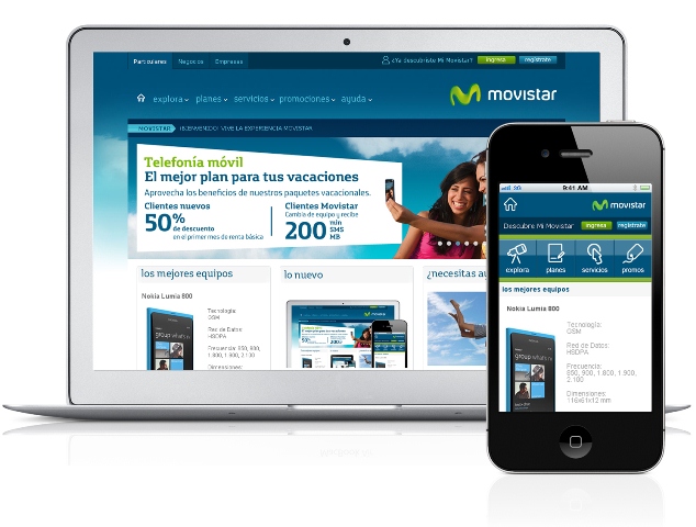 Nueva Web Movistar