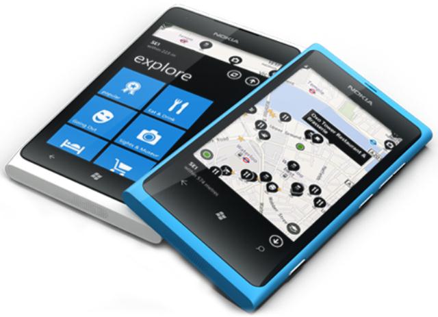 Lumia mapas