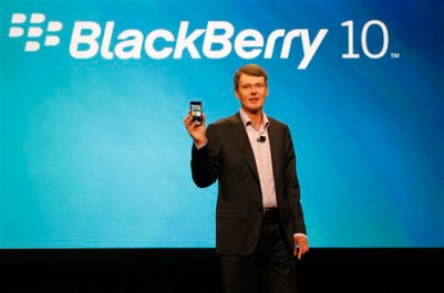 Thorsten Heins y BlackBerry 10