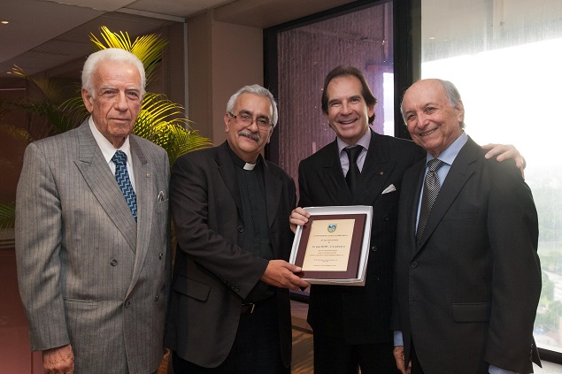 Fernando Chumaceiro, Francisco Virtuoso s.j., Víctor Vargas Irausquín y Alfredo Morles