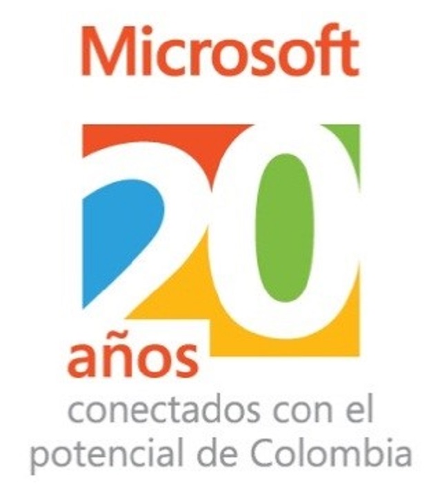 Microsoft 20 años Colombia