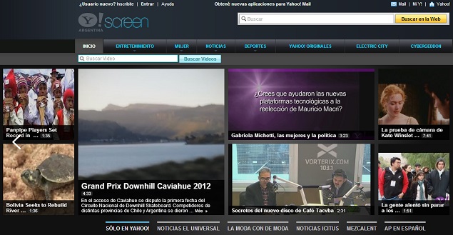 Yahoo! Screen