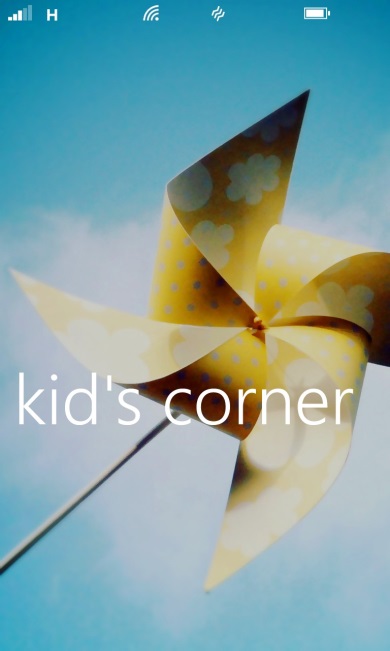 Kid´s corner