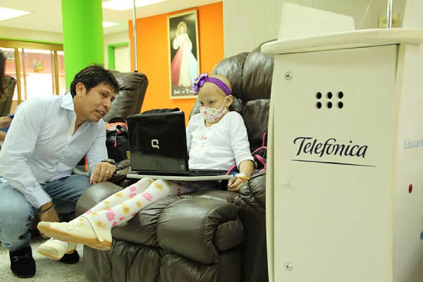 Visita Aula Fundación Telefonica Maracaibo