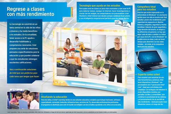 Infografia Regreso a Clases 2013 Intel