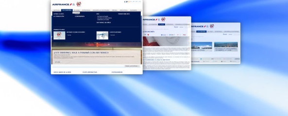 Air France lanza su sitio web corporativo en español