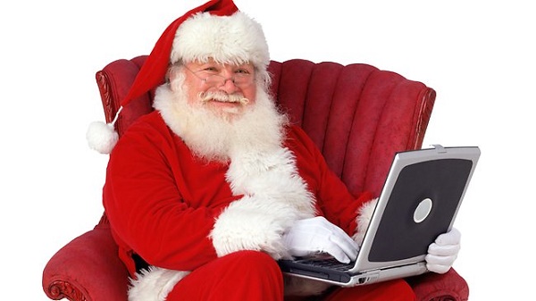 santa en internet