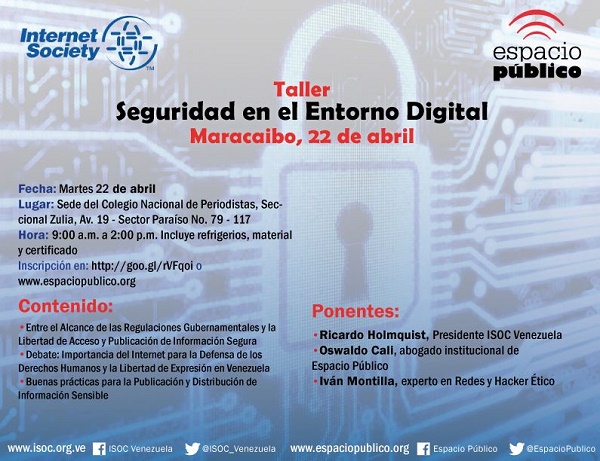 Taller Seguridad en el Entorno Digital