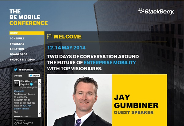 The be mobile conference