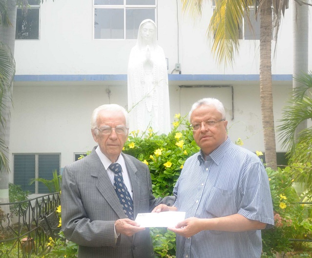 Dr. Fernando Chumaceiro y hermano César Osorio Paz