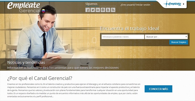 Portal de Empléate Gerencial