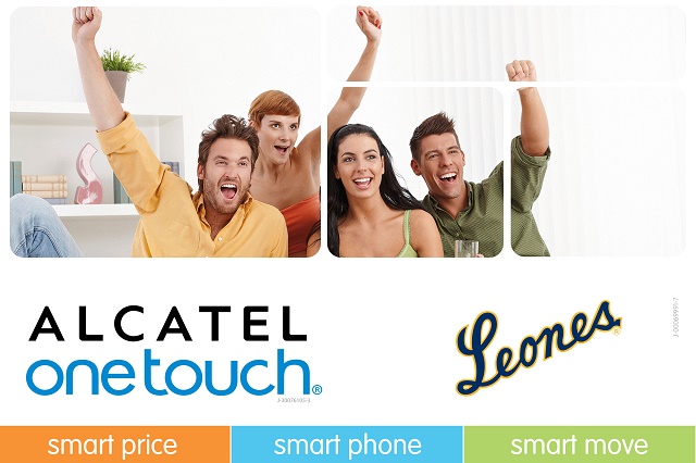 Alcatel One Touch y Leones del Caracas