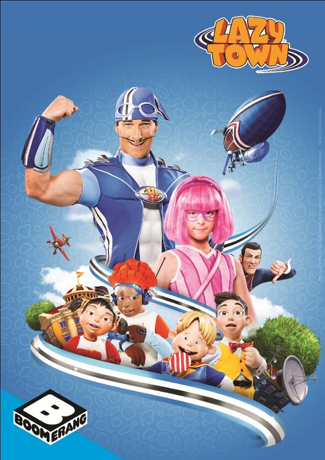 Boom poster-LazyTown