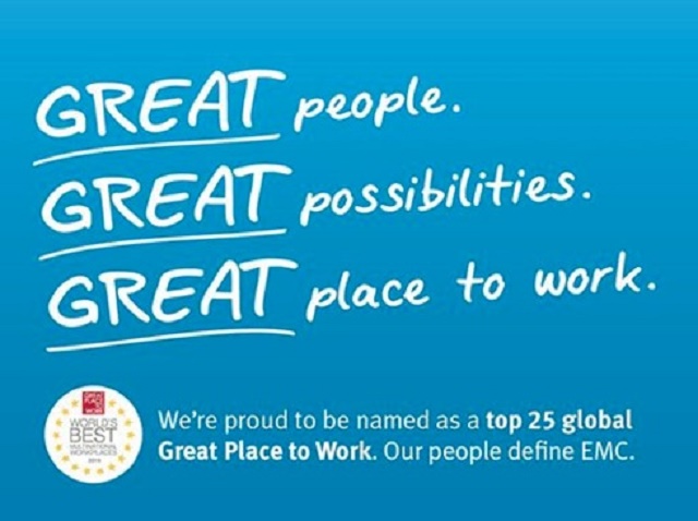 Great Place to Work-EMC