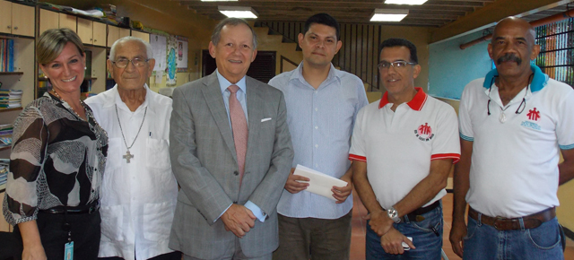 Donación Bancaribe a Red de Casas Don Bosco