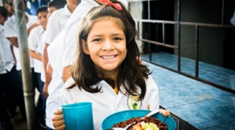 Comedor escolar en El Salvador FAO