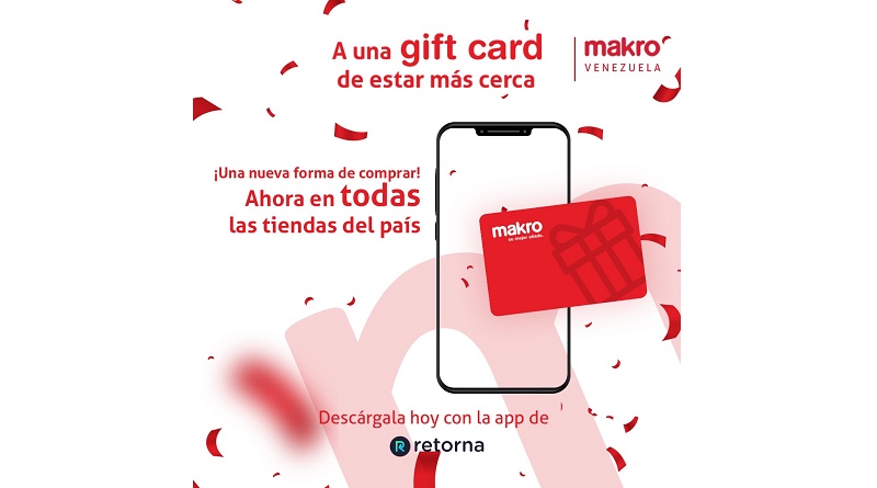 Makro Gift card a escala nacional