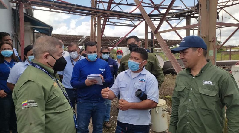 Cantv inspeccionó centrales telefónicas del estado Apure (1)